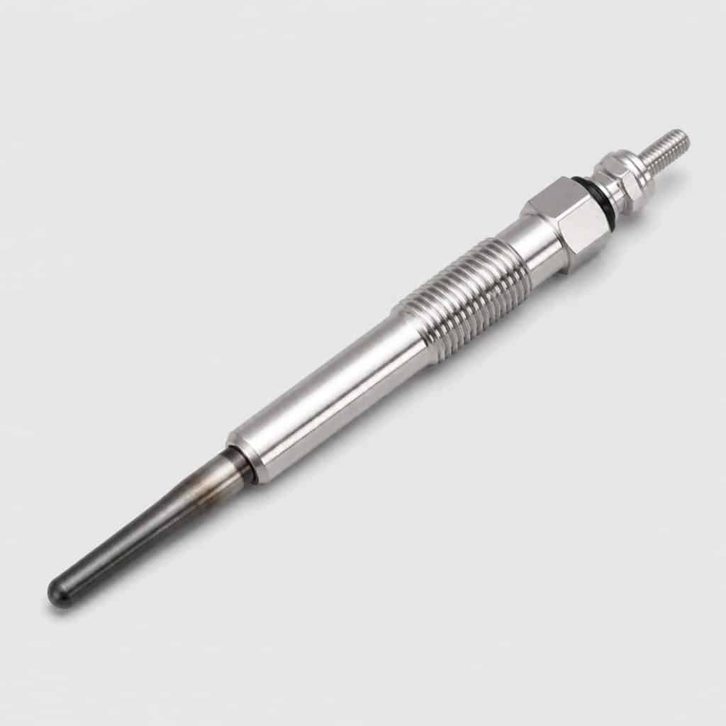 Bougie de préchauffage diesel 2.2 présentée seule sur fond neutre