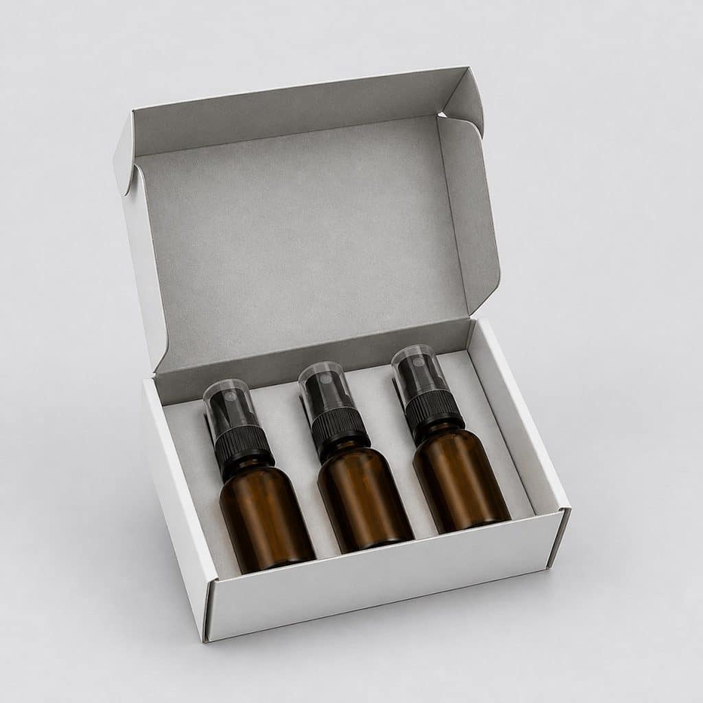 Coffret cure intensive additif pour filtre à particules, trois flacons