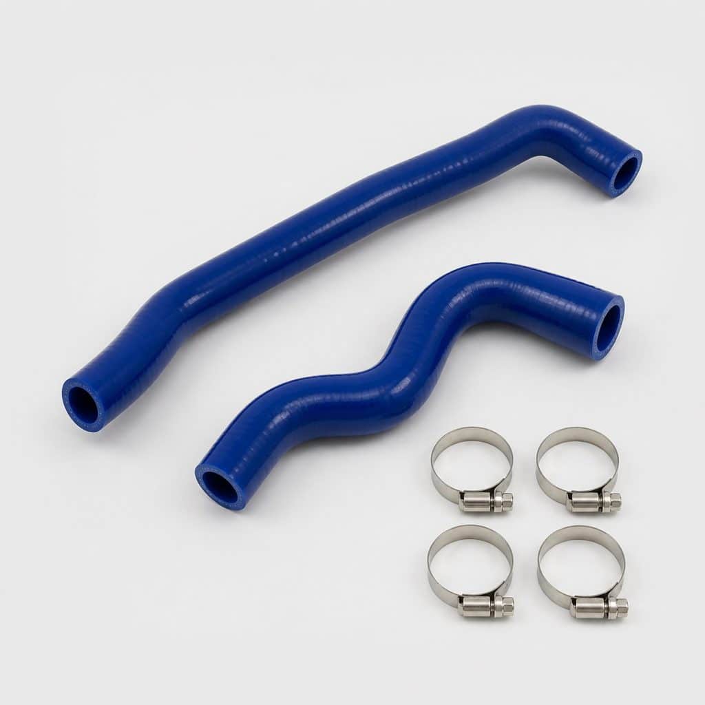Kit de durites de refroidissement en silicone avec colliers