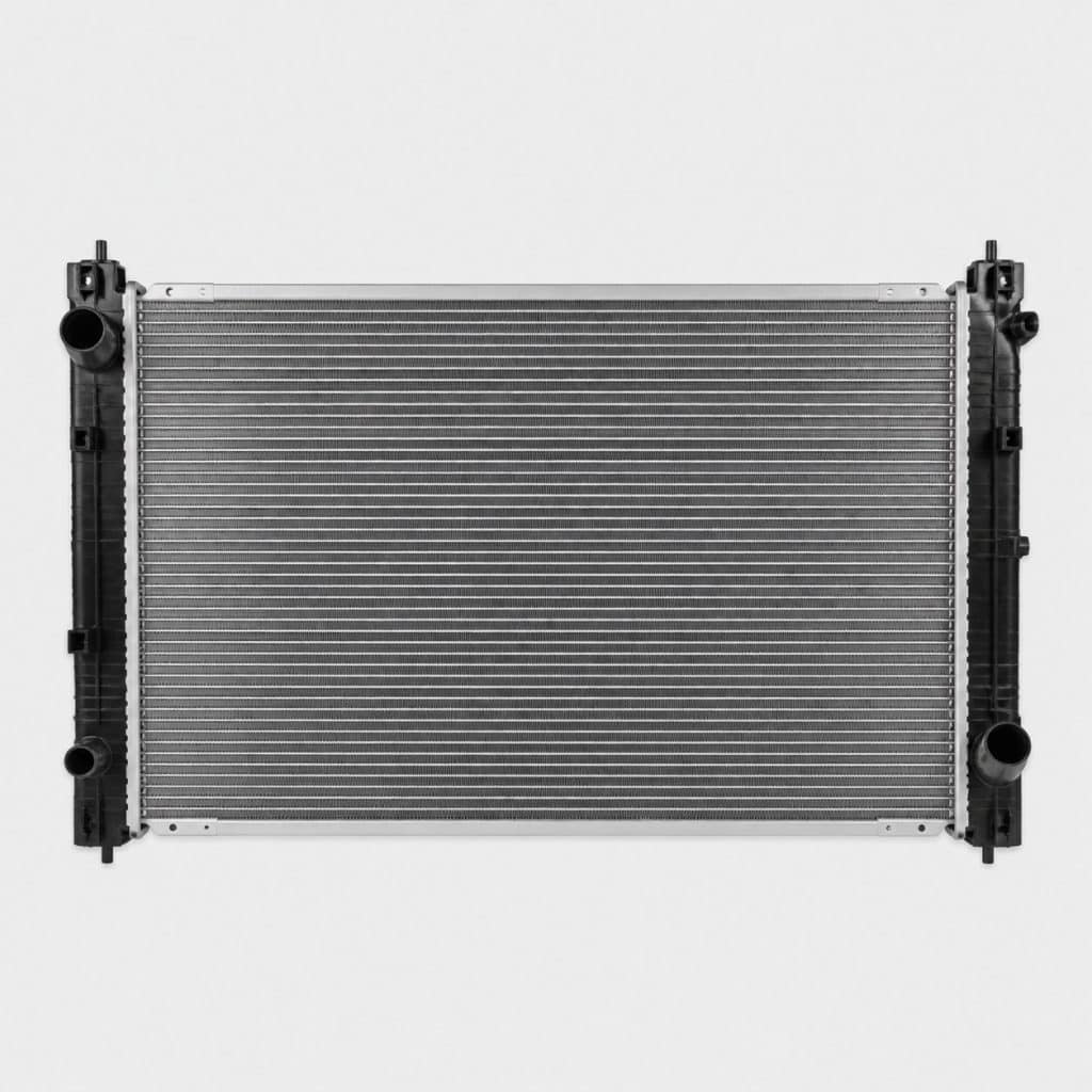 Radiateur de refroidissement pour berline diesel présenté seul sur fond neutre