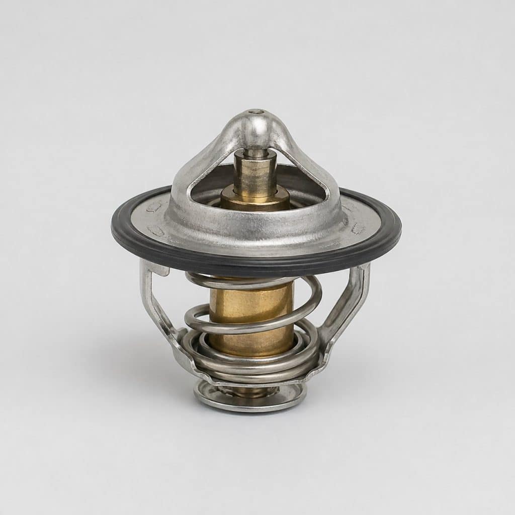 Thermostat pour moteur diesel 1.4 compact présenté seul sur fond neutre